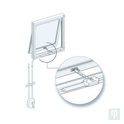 A clean outline illustration, created in Adobe Illustrator